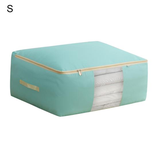 Clothes Storage Bag Dust Proof Foldable Oxford Cloth Quilt Clothes Storage Bag Large Capacity Quilt Storage Bag for Closet