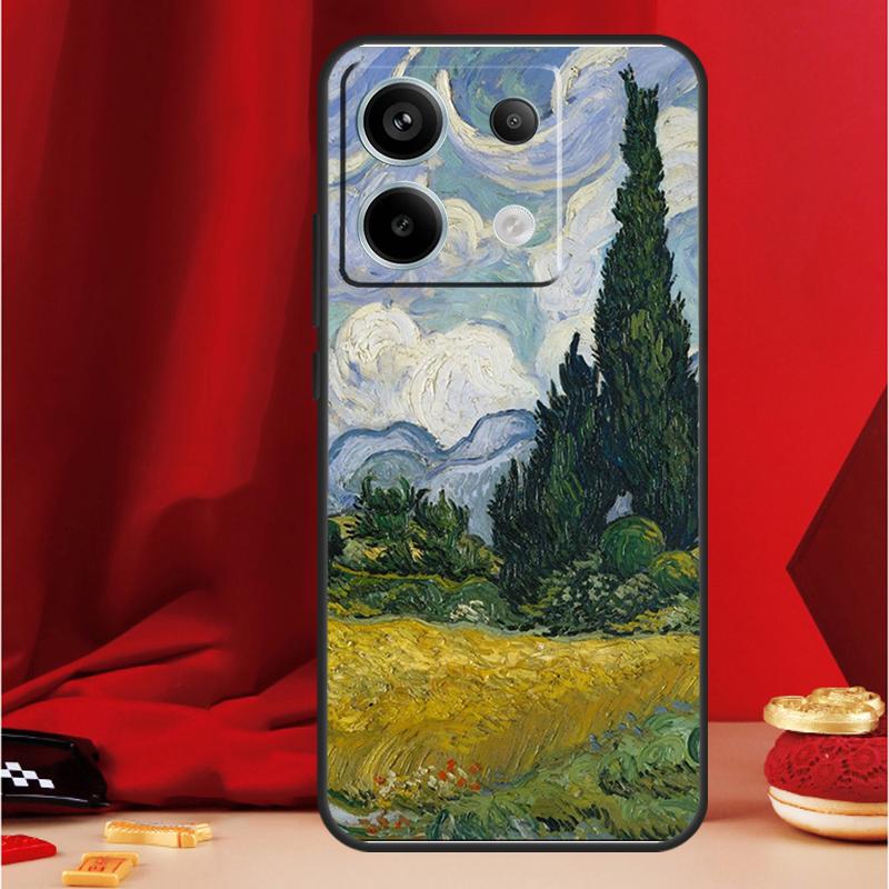 Van Gogh Art Oil Painting Case For Xiaomi Redmi Note 11 12 13 Pro 8 9 10 Note 12S 11S 10S 9S Redmi 13C 10C 12C Cover