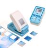 Rectangular Paper Punch Lever Action Embossing Punching Machine Postage Stamp Punch  Card Making