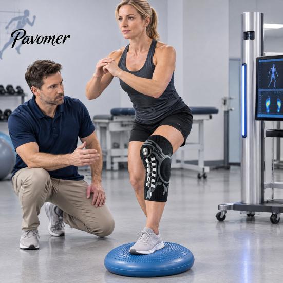 Adjustable Knee Brace 1 Pair Knob Brace, Support with Patella Pad, Side Stabilizer, for Joint Stability Compression Sleeve Workout Arthritis Meniscus