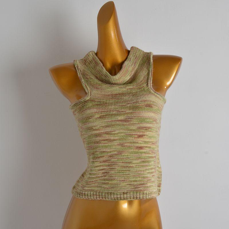 

Export Tail Order Fashion Wind Fashion Sexy Temperament Silm Knitwear Base Spaghetti-Strap Camisole Top 2024 New Arrival Figure Color S