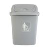 Xiaoyan Outdoor Plastic Swing Lid Trash Can