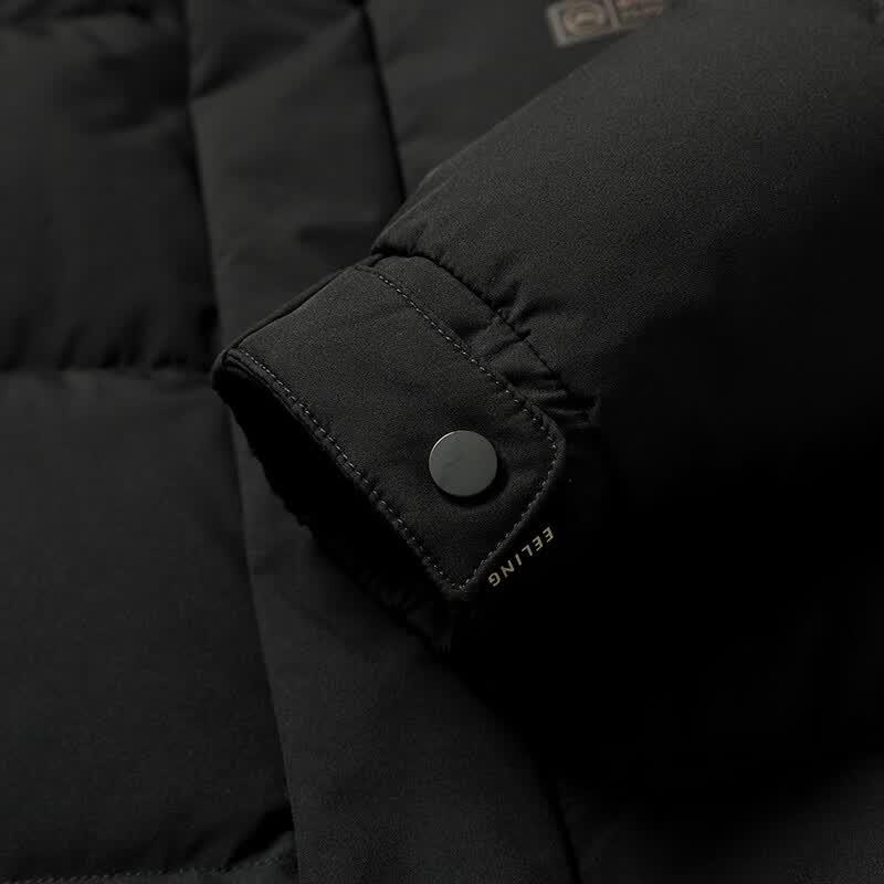 Men's Casual Hooded 90% Duck Down Puffer Jacket