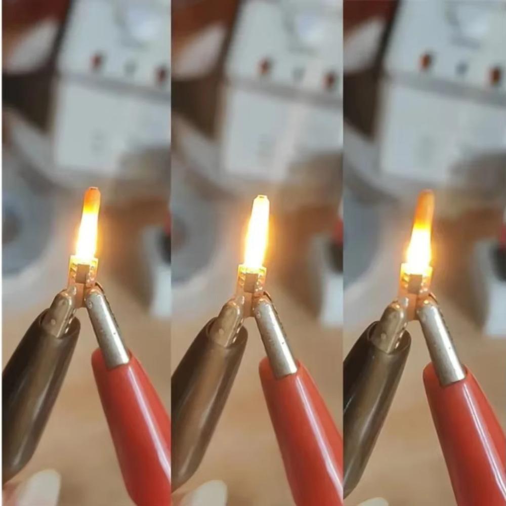 2Pcs Led Flash Flame Candles New 3V 17mm Filament 1800K Warm Light DIY COB Diode Party Holiday Decoration Edison LED Bulb Accessories