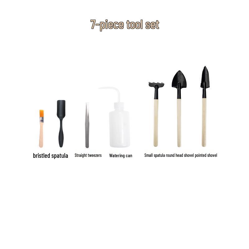 Succulent Planting Tool Set: Gardening Supplies & Bonsai Tools with Watering Can