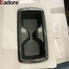 Car Rear Seat Water Cup Holder Frame Cover Trim For Toyota Venza Harrier -  2024 Carbon Fiber Interior Accessories