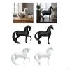 Horse Statue Animal Figurine Modern Miniature Sculpture Table Centerpiece for NightStand