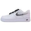Nike Air Force 1 Waves Of White Blades, Shopping Bag Low Top Skateboard Shoes Unisex White CW2288-111(Team935-BOX)