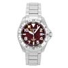 Promaster Land GMT Analog Stainless Steel Red Dial Eco-Drive BJ7150-50W 200M Men's Watch