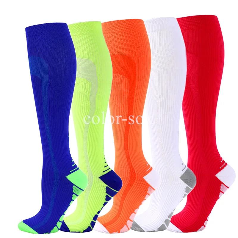 

Compression Socks Men Women Outdoor Marathon Bicycle Fitness Camping Sports Socks Varicose Veins Diabetes Swelling Tights Socks S M