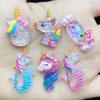 12pcs Unique Mixed Shiny Unicorn / Candy Flat Back Figurine DIY Wedding Scrapbook Decor Home Craft C01