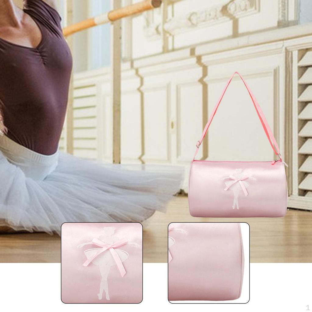 Ballet Dance Bag Adjustable Strap Tutu Dress for Latin Dancing Gymnastics