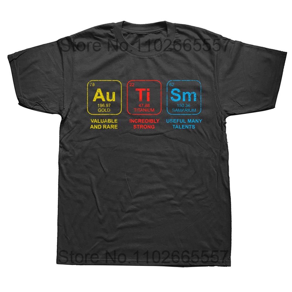 Autism University Autismus T Shirt Funny Autistic Intreovert Humor Gift Graphic T-shirt 100% Cotton Soft Unisex Tee Tops EU Size