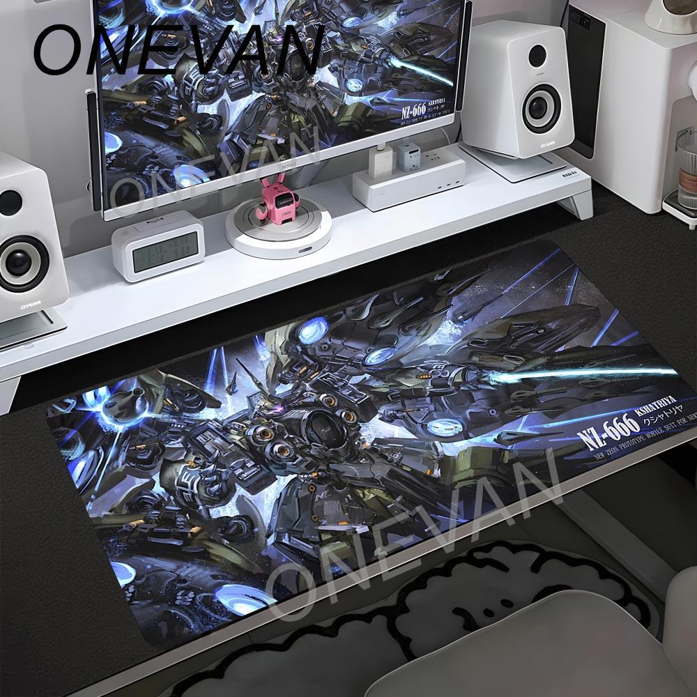 Japanese Anime Cartoon Mouse Pad Gundam Mouse Pad Oversized Computer Keyboard Pad Anime Game Animeanti-skid E-sports Speed Mat