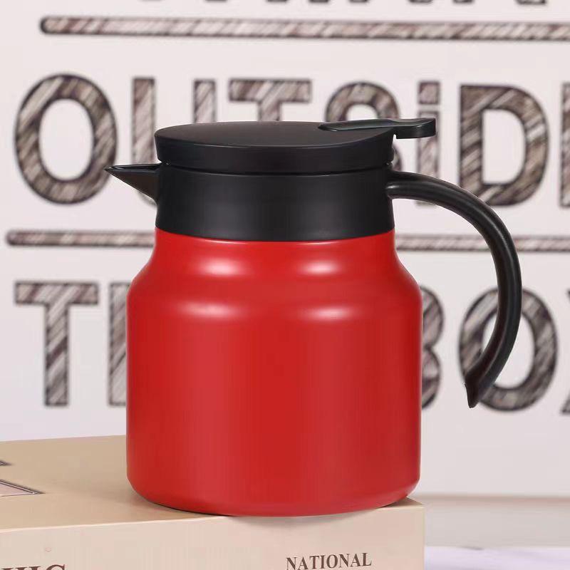 316 Stainless Steel Large Capacity Stewing Tea Pot with Insulated Water Bottle for Home or Office Use