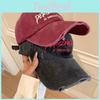 Personalitu Embroidery Letter Classic Cap Protection Breathable Material Cotton