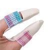 1 Pair Finger Protector Knitting Finger Guards Leather Thimbles Needle Felting Supplies for Hand Sewing Embroidery