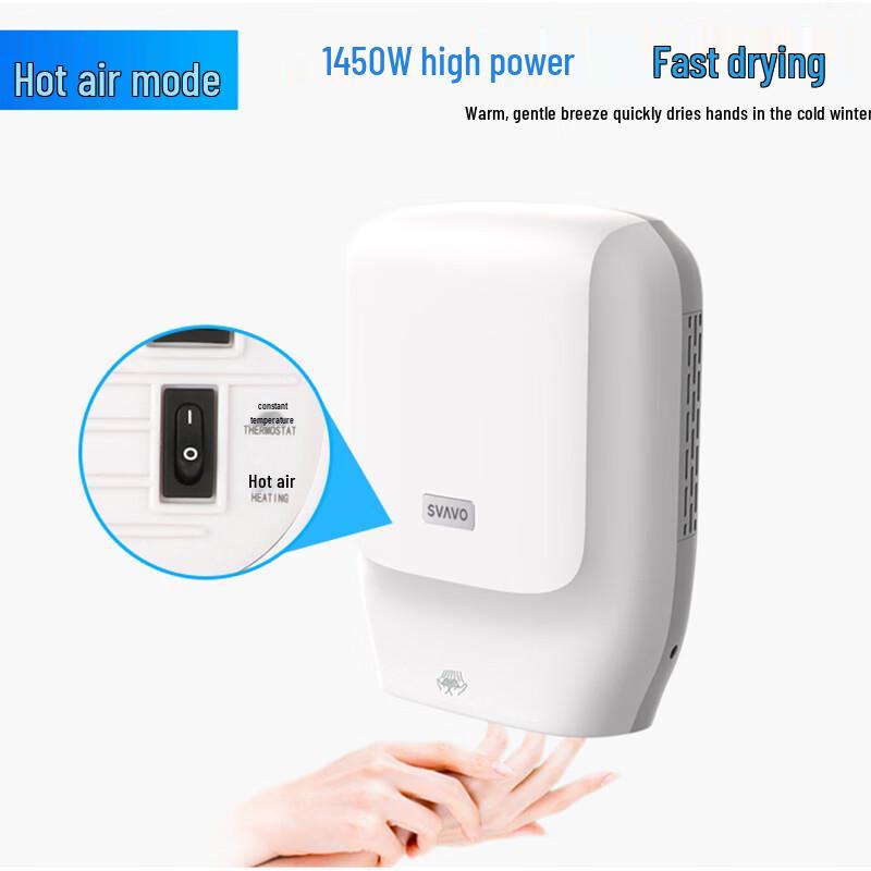 SVAVO PL-151070 High-Speed Automatic Hand Dryer