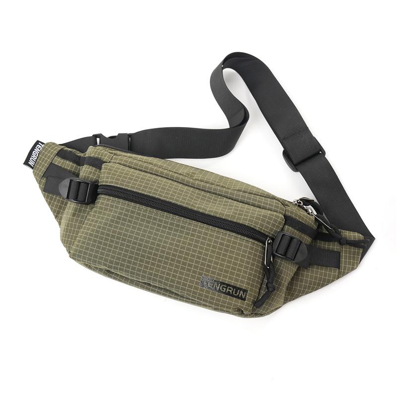 

Студенческая нагрудная сумка Мужская поясная сумка Женская сумка через плечо зелёный