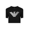 Emporio Armani Logo Print Pullover Short Sleeve T-Shirt Men Tops Black 3H1TD0-1J30Z-0999