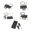 Universal Tape Splicing Rail for 1/2 1/4 1/8 10inch Reel to Reel Cassettes Ensuring Secure Splicing