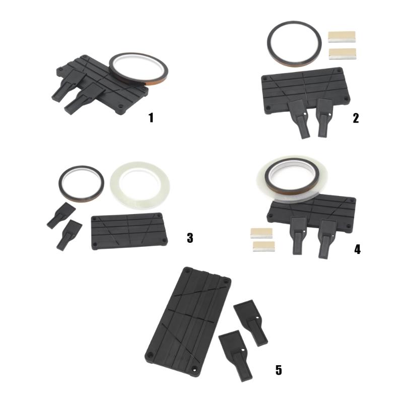 Universal Tape Splicing Rail for 1/2 1/4 1/8 10inch Reel to Reel Cassettes Ensuring Secure Splicing