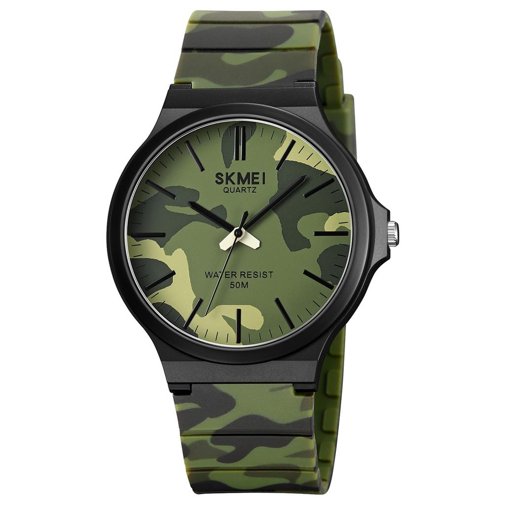 Jyullieoseu Skmei Unisex Low-Noise Analog Csat Watch 2108