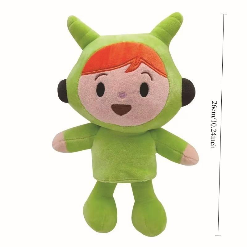 Giocattolo Pocoyos Cartone Animato Kawaii Pato Elly Loula Youyou Ornamento per Stanza Giocattoli per Bambini Regali di Compleanno