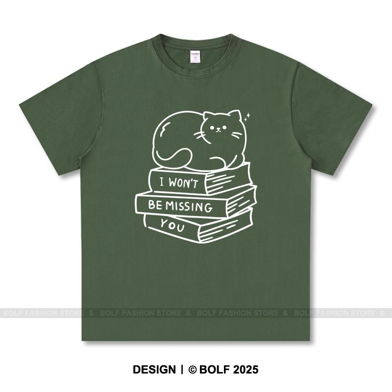 Women's I Won't Be Missing You Printed T-Shirt 100% Cotton Oversized Savage Graphic Tees for Men Summer Tops Breakup Streetwear