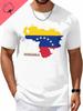 Venezuela Flag T Shirt Unisex Short Sleeve Crew Neck Tops Camisa Graphic T Shirts Cotton Casual Clothing Camisetas Ahegao