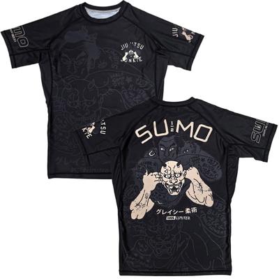 2026 New Y2K Japanese Style Sumo Hannya Fighting Uniform, Anti-Abrasion High Elasticity Breathable Sports T-Shirt, Unisex