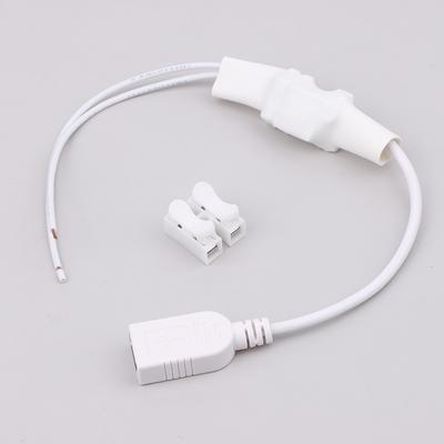 White AC 220V To DC 5V/1A 5W Wifi Camera DIY Monitor Female USB Adapter Connector Isolation Stabilized Module