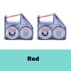 Niimbot B18/N1 Ribbon Colourful Carbon Tape Replacement Ribbon Cassette for Thermal Transfer Printer Refill Tape for B18 Machine