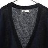 J.SABATINO Stripe Long Sleeve Knit Cardigan 1 Black X Navy Men's Used