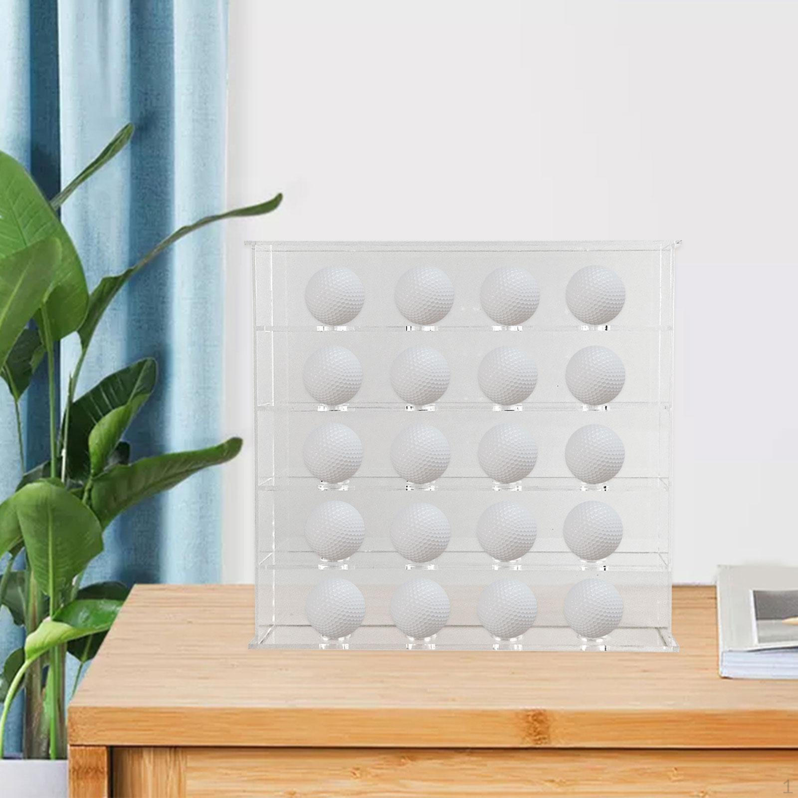 

Acrylic Cabinet for Golf Ball Storage, 5-Tier Display 20 Balls S