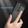Carbon Case Flexible Case Cover Samsung Galaxy A73 Black