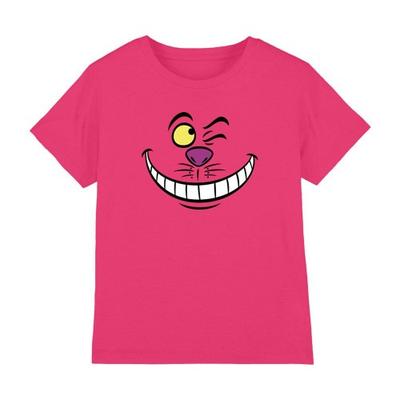 Childrens/Kids Cheshire Cat Face T-Shirt