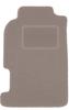 Beige Driver's Mat For: Honda CRX DelSol Coupe, Cabrio (1992-1997)