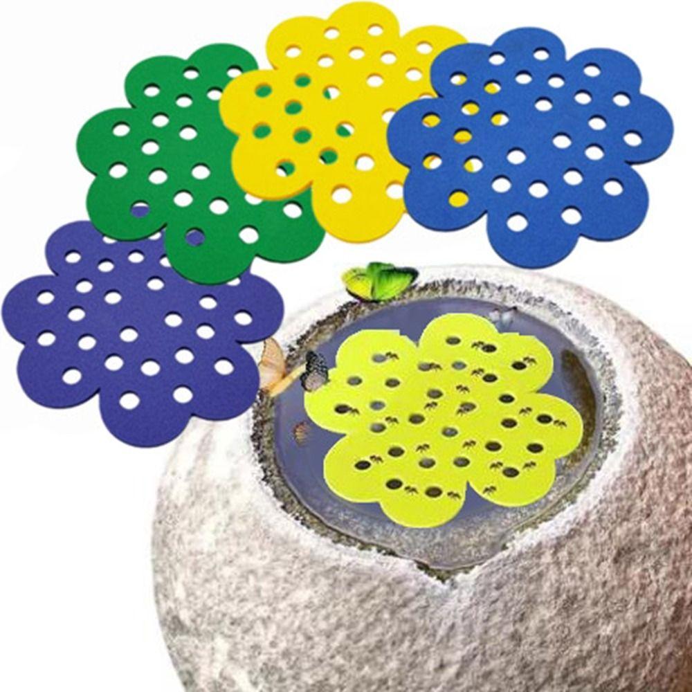 4Pcs Decorative Floating Bee Island Lightweight Insect Drinking Tray  Garden Decor