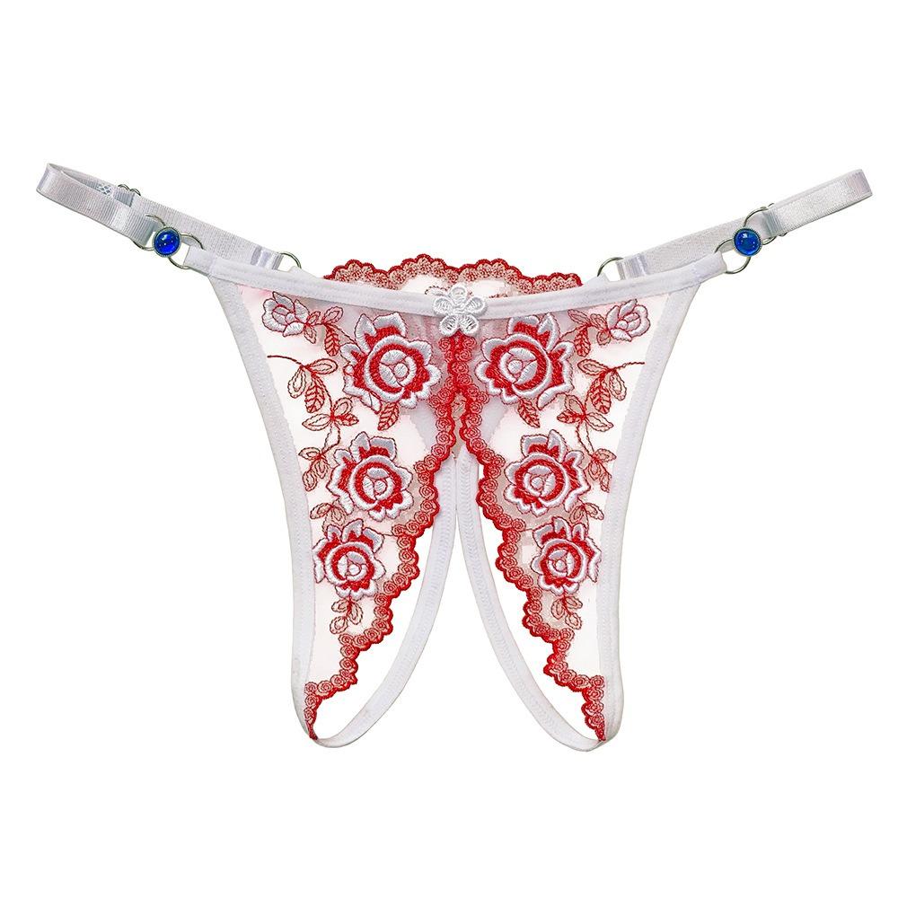 Light Ripe Women's Fancy Adjustable Belt Women's Large Size Panties Sexy Open Crotch Bed Hot Flirting Temptation Thong