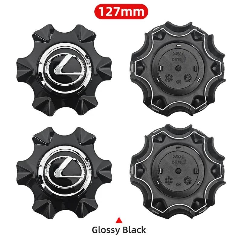 4pcs Car Wheel Center Hub Caps Cover Emblem For Lexus GX460 2020-2023 4260B-60500 LX570 2013-2015 4260B-60230
