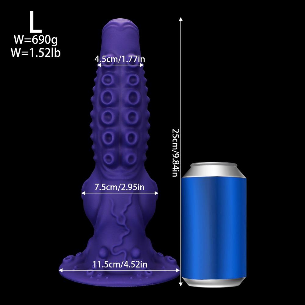 Octopus Tentacle Silicone Anal Plug Dildo Soft Anal Dilator Flexible Prostate Massager Adult Sex Toy for Men Women
