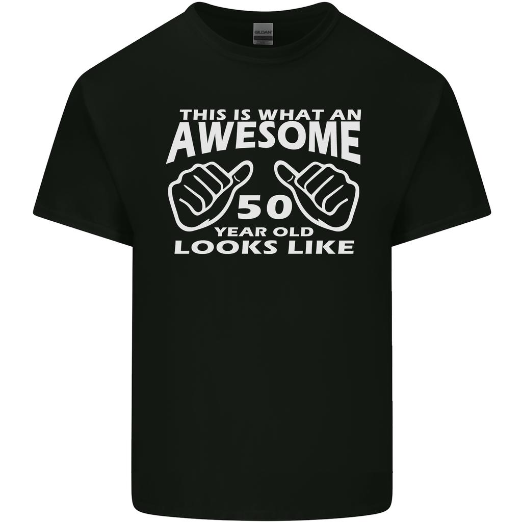 50th Birthday 50 Year Old This Is What Unisexs Light Cotton TShirt