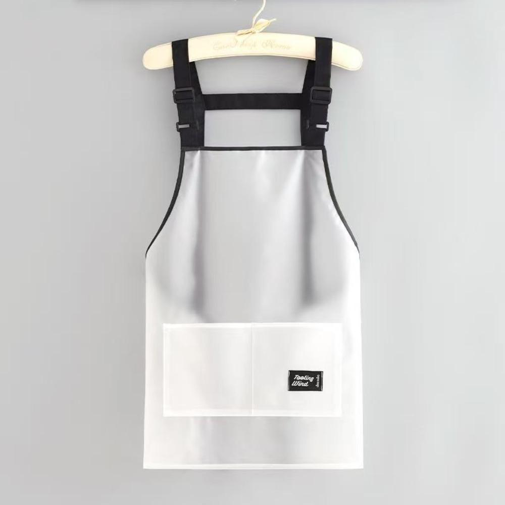 Oil Dirt Resistant Gardening Aprons TPU Working Clothes Portable Coffee Overalls  Kitchen Supplies