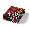 Off-Road Motorcycle Rider Three-Piece Quilt Cover 3D Digital Printing Bedding Set Bed Cover