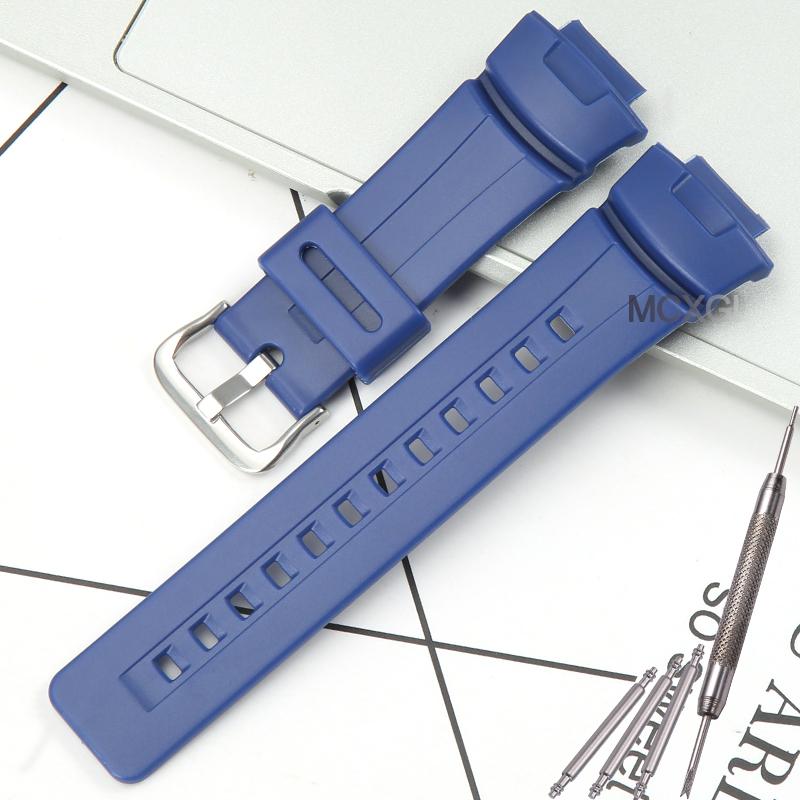 Herren Resin Uhrenarmband Kompatibel für Casio G-100 g101 200 GW-2310 2110 g2300 Damen Gummi Armband Uhrenzubehör