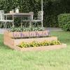 VidaXL Planter 78x78x27 Cm Solid Pine Wood 823906