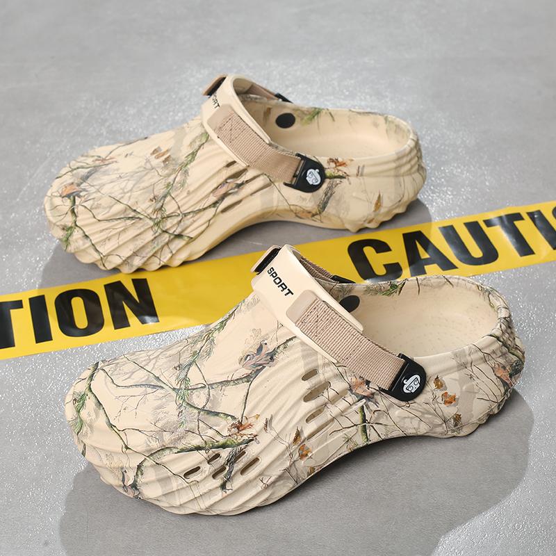 2024 Summer Men's Sandals New Home Garden Shoes Comfortable and Lightweight Men Slippers Non-Slip Soft Bottom Flip Flop Sandals