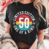 Custom Vintage Limited Edition Cassette Graphic Tshirt Personalized 1976 Shirt 50th Birthday Gift For Wounisex Unisex Shortsleev