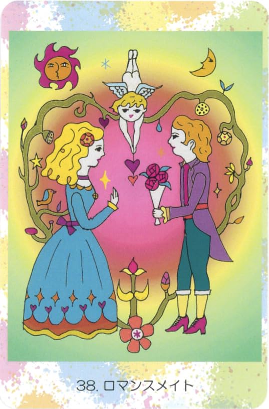 Karty Věštby Duše od Tidasato a Ryu Aikawa 40 karet s japonskými instrukcemi [Autentické]